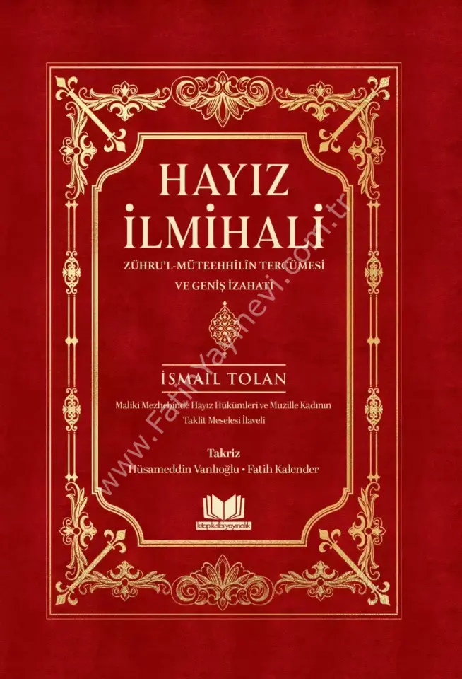Hayız İlmihali Zührul Müteehhilin Tercümesi