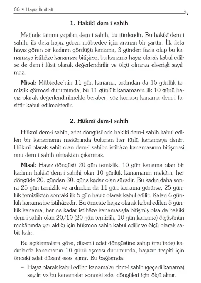 Hayız İlmihali Zührul Müteehhilin Tercümesi