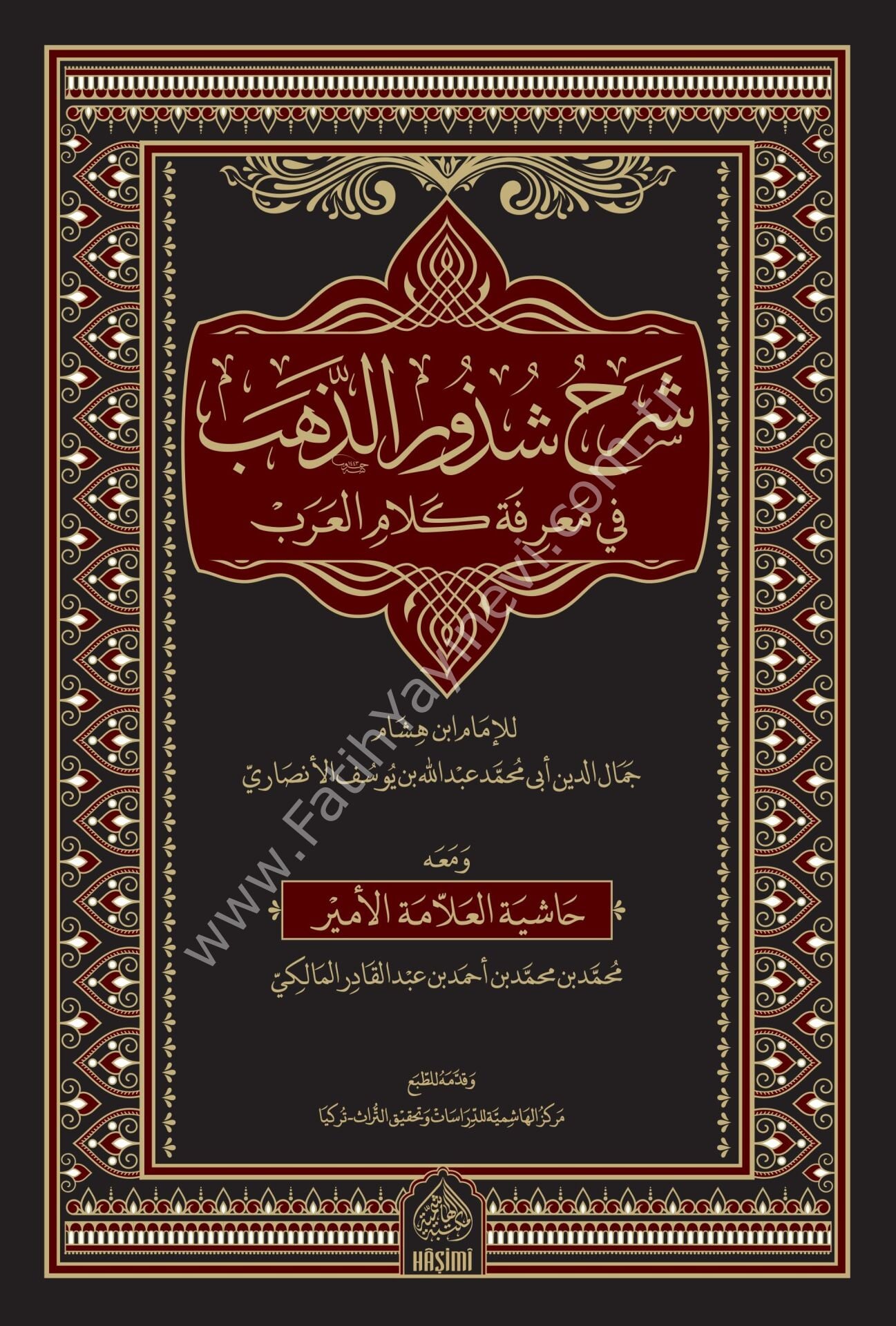 ŞERHU ŞÜZURÜZ ZEHEB شرح شذور الذهب في معرفة كلام العرب