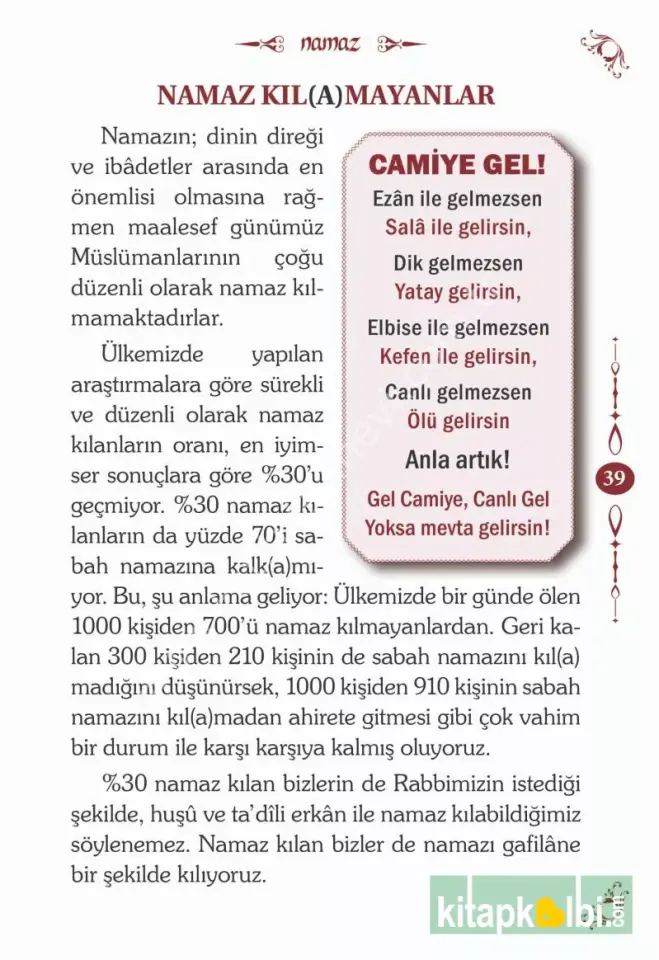 Kötülüklerden Alıkoyan NAMAZ