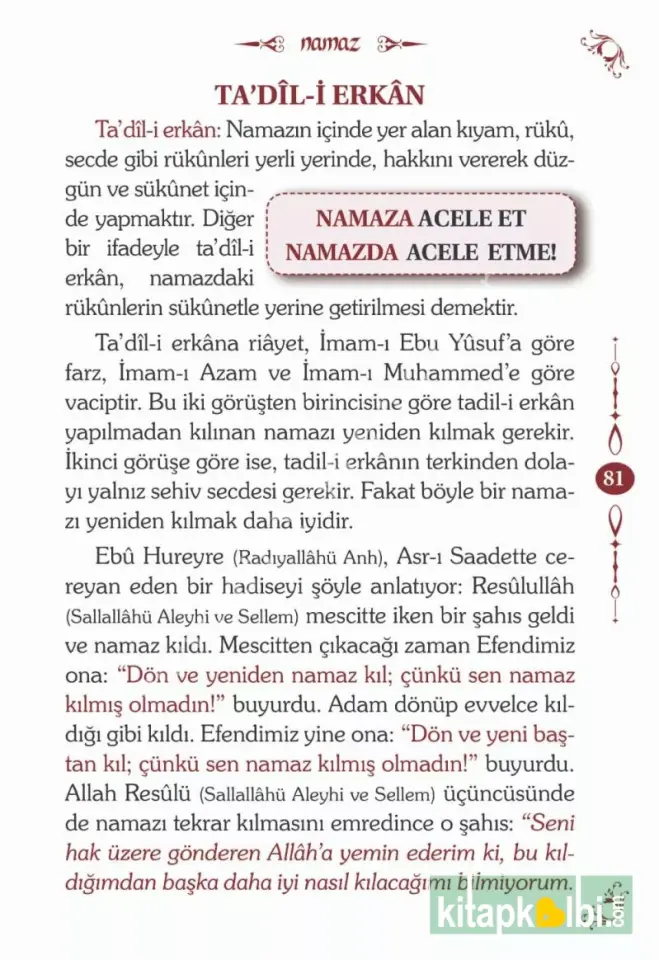 Kötülüklerden Alıkoyan NAMAZ