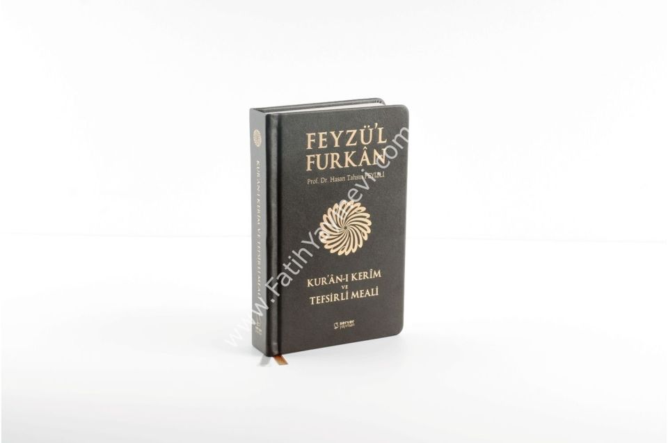 Feyzü'l Furkan Kur'ân-ı Kerîm ve Tefsirli Meali (Sempatik Cep Boy - Hakiki Deri Ciltli)