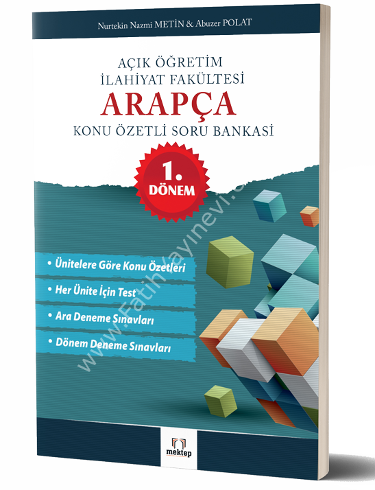 Açık Öğretim İlahiyat Arapça Soru Bankası