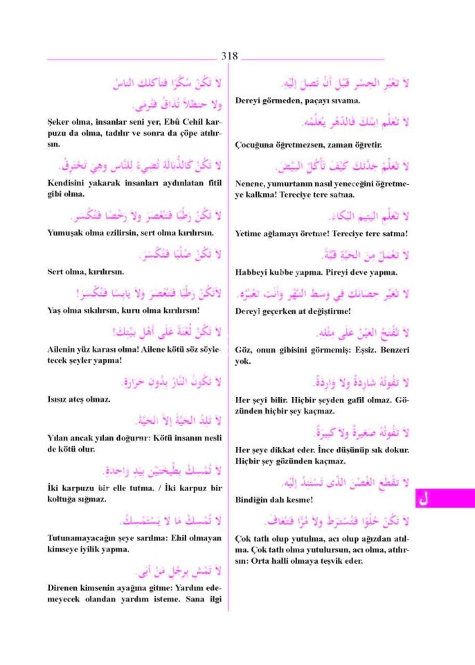 Arapça Atasözleri Ve Deyimler Kitabı