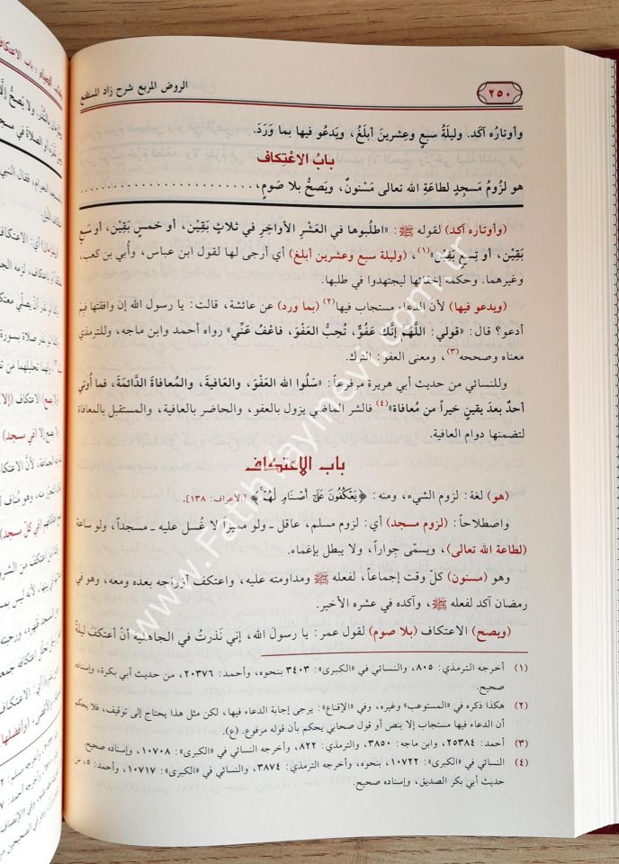 Er-Ravzül-Mürbi Şerhi Zadil-Müstakni - الروض المربع شرح زاد المستنقع/شاموا