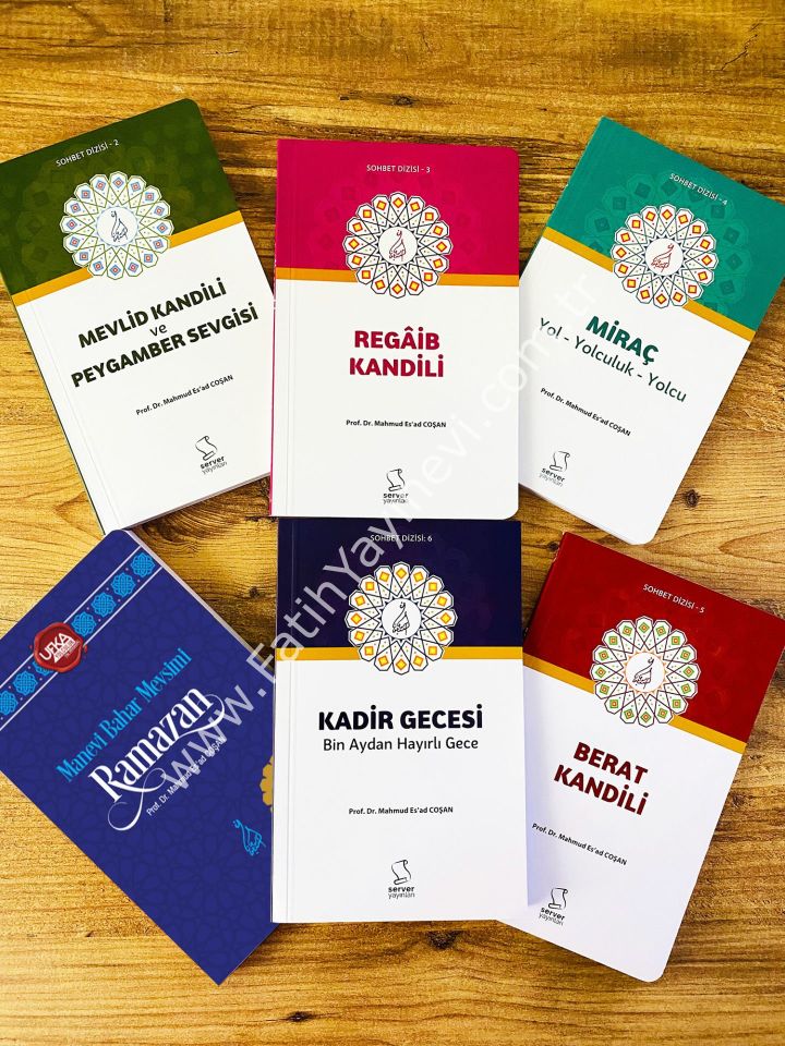 M. ES'AD COŞAN KANDİL SETİ - ORTABOY ( 6 kitap )