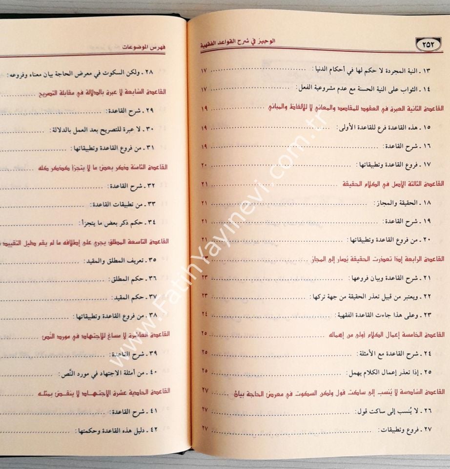 El-Veciz fi Şerhil-Kavaidil-Fıkhiyye fiş-Şeriatil-İslamiyye - الوجيز في شرح القواعد الفقهية