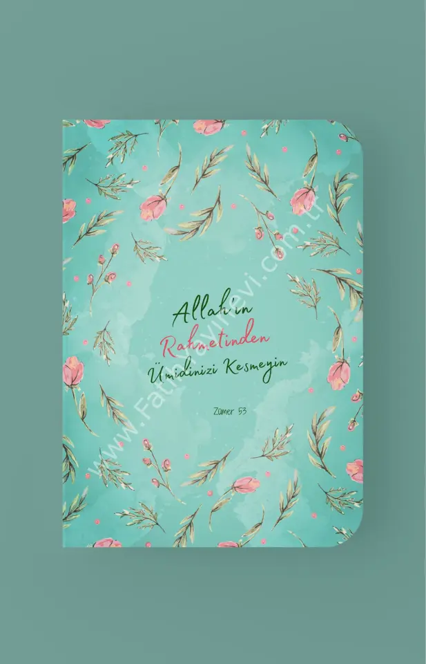 Allah'ın Rahmetinden Ümidinizi Kesmeyin - A5 Çizgili Defter