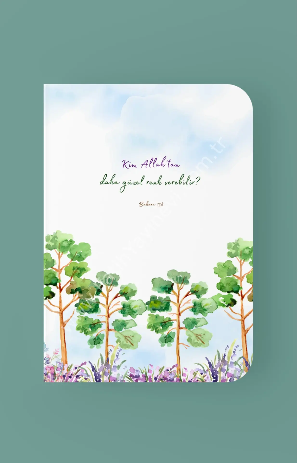 Kim Allah'tan Daha Güzel Renk Verebilir - A5 Çizgili Defter