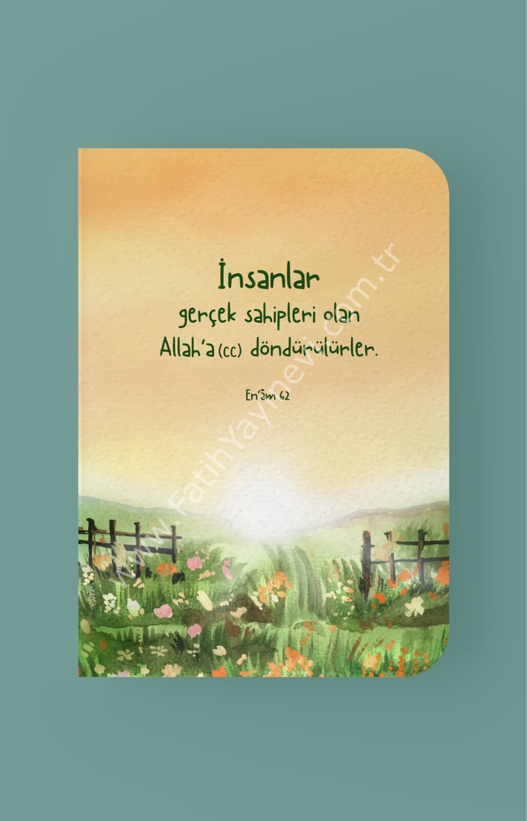 İnsanlar Gerçek Sahipleri Olan Allah'a Döndürülürler - A5 Çizgili Defter