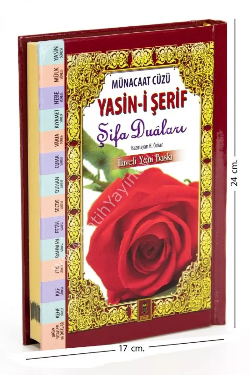 Münacaat Cüzü Orta Boy Ciltli İlaveli