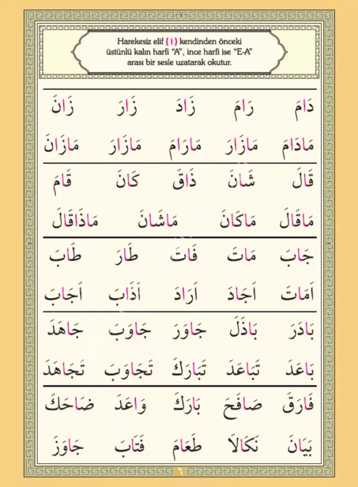 Ali Haydar Elifbası İlaveli