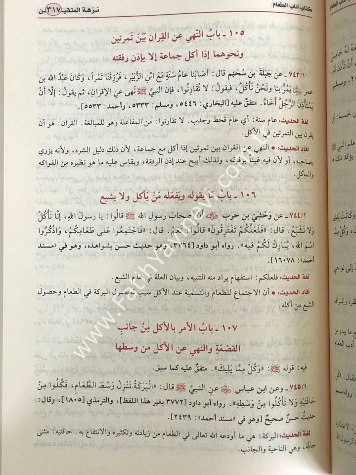 Nüzhetül-Müttakin Şerhu Riyazis-Salihin - نزهة المتقين شرح رياض الصالحين