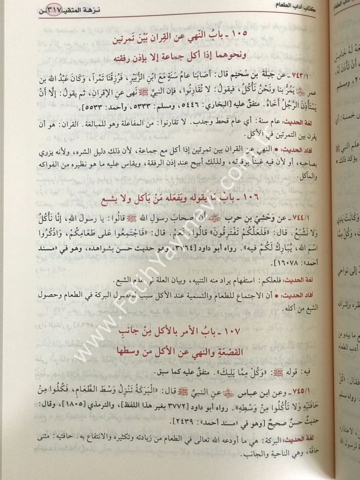 Nüzhetül-Müttakin Şerhu Riyazis-Salihin - نزهة المتقين شرح رياض الصالحين