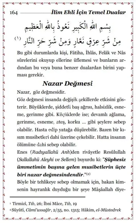 İlim Ehli İçin Temel Dualar