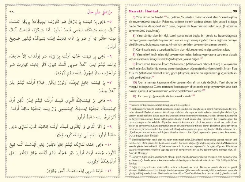 Mızraklı İlmihal Tercümesi Fatih Kalender