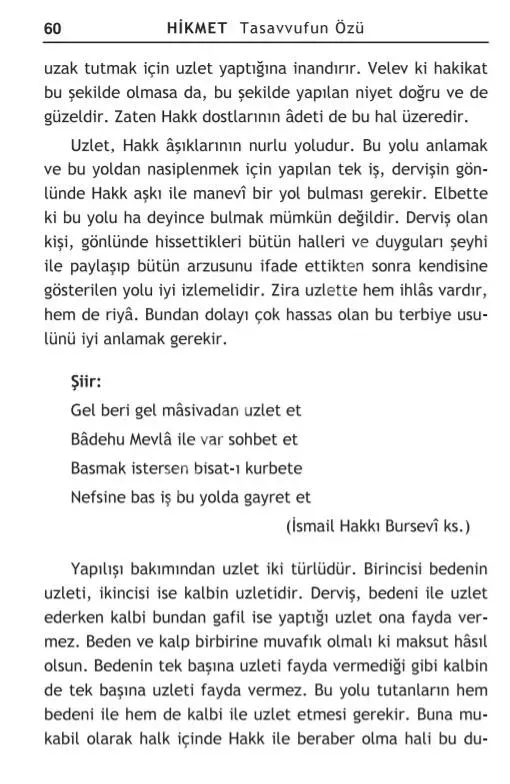 Hikmet Tasavvufun Özü