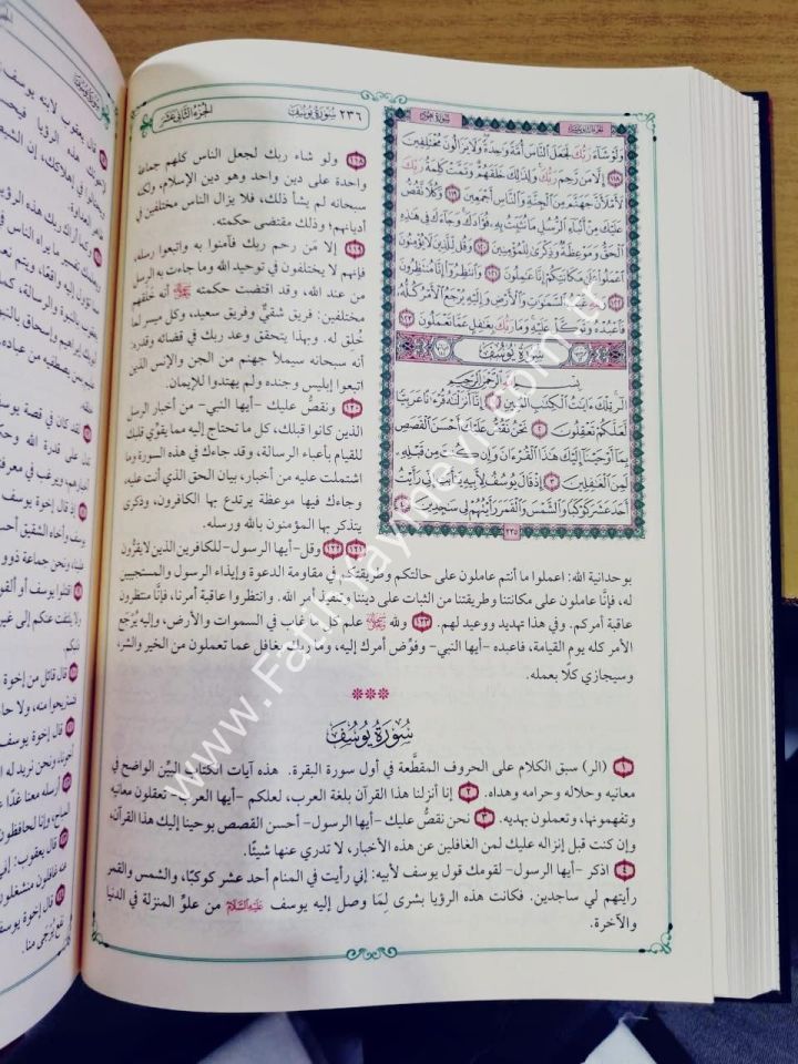 el-Kuranül-Kerim ve bi-hamişihi et-tefsirül-müyesser - القرآن الكريم وبهامشه التفسير الميسر