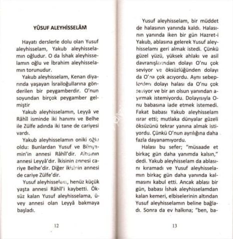 Yusuf Aleyhisselam Hayatındaki Hikmet Dersleri