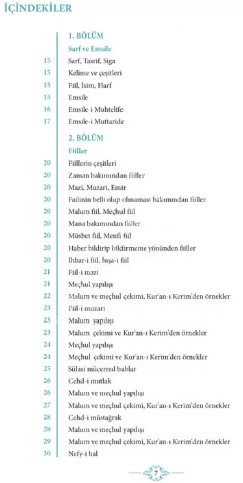 Kuranı Kerimdeki Bütün Kelime Çözümleriyle Emsile