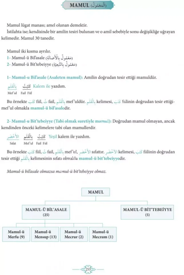 Avamil ve Terkibi Zehra Seven