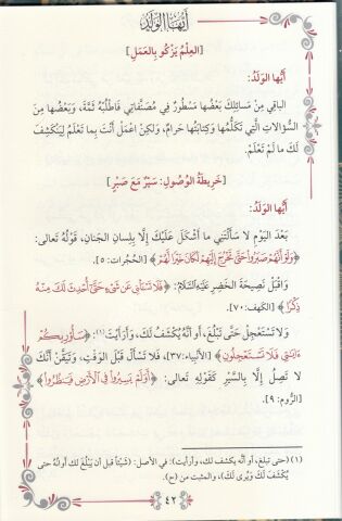 Eyyühel Veled (Geniş Tahkikli - Renkli) - أيها الولد طبعة جديدة