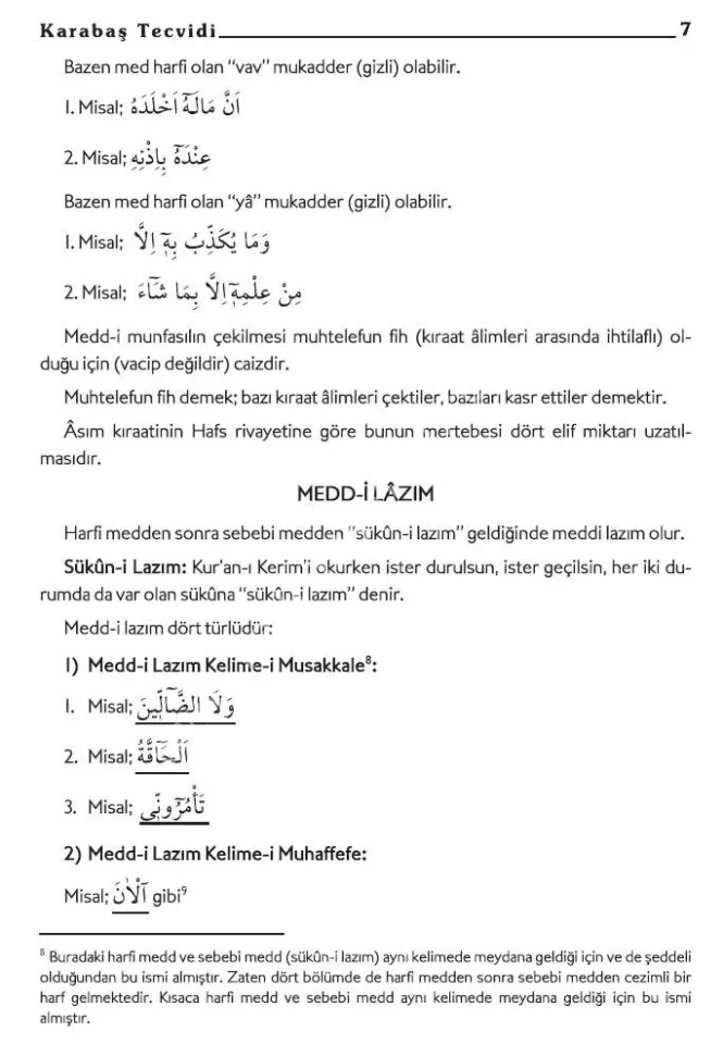 Tam Karabaş Tecvidi