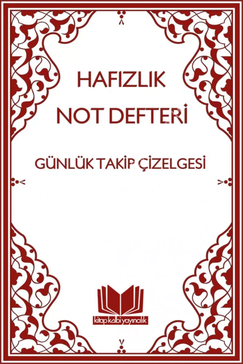 Hafızlık Not Defteri Roman Boy