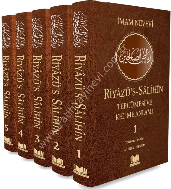 Riyazüs Salihin Kelime Manalı 5 Cilt Takım