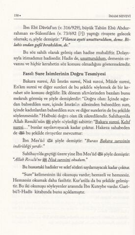 Et Tibyan Tercümesi - Kur'an okuma adabı | التبيان في آداب حملة القرآن