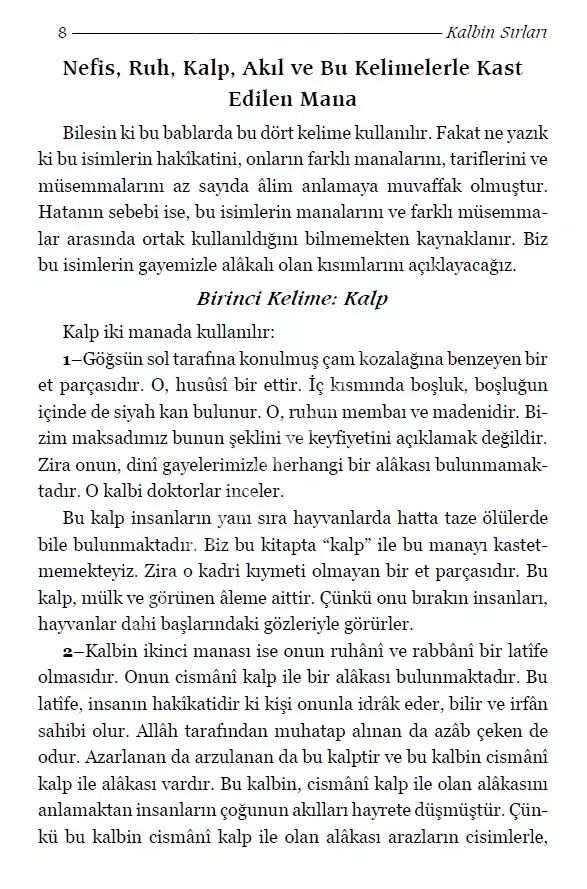 Kalbin Sırları ve Kalbin Acayip Halleri