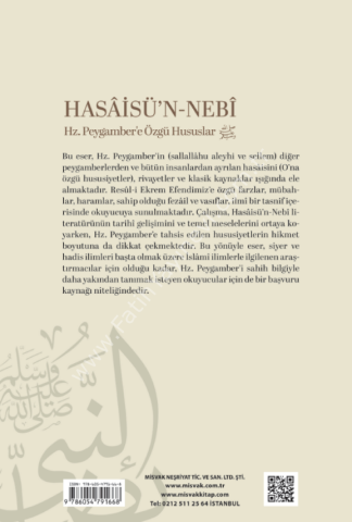 Hasaisün Nebi Hz. Peygamber'e Özgü Hususlar