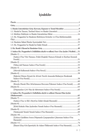 Hasaisün Nebi Hz. Peygamber'e Özgü Hususlar