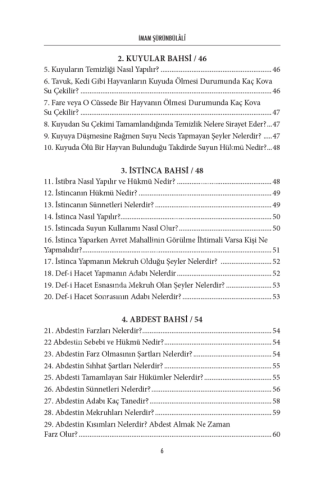 Sualli Cevaplı Nurul İzah ve Tercümesi