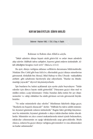 Ömer Nasuhi Bilmen - Makaleler