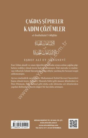 Çağdaş Şüpheler, Kadim Çözümler (İntibahatü’l Müfide Tercümesi)