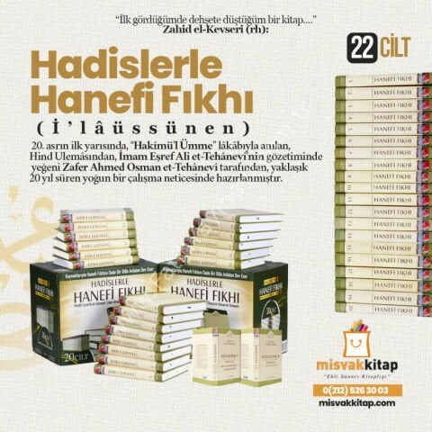 Hadislerle Hanefi Fıkhı 20 Cilt Kutulu Takım