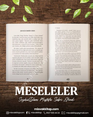 Meseleler - Şeyhülislam Mustafa Sabri Efendi