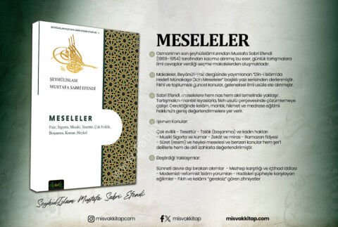 Meseleler - Şeyhülislam Mustafa Sabri Efendi