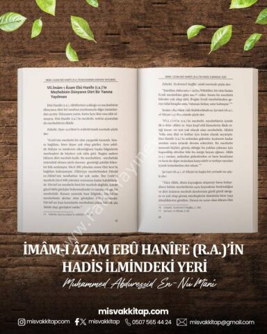 İmam-ı Azam Ebü Hanife (R.A.)’İn Hadis İlmindeki Yeri