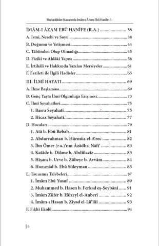 Muhaddisler Nazarında Imam Ebu Hanife (r.a.) (2 Cilt)