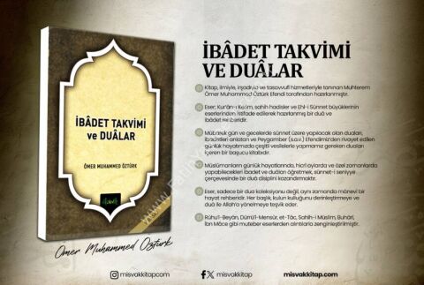 İbadet Takvimi Ve Dualar (CEP BOY)