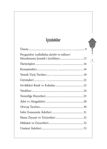 Peygamber (S.A.V.) Efendimizin Yüce Ahlakı (CEP BOY)