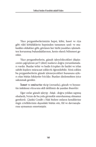 Delilleriyle Akaidin Özü (Telhisü’l Kelam Tercümesi)