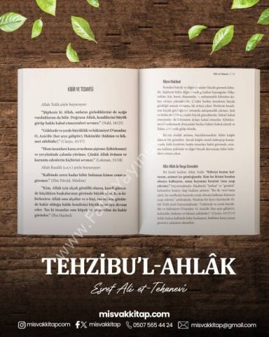 Ahlakı Güzelleştirmenin Yolları (Tehzibül Ahlak Tercümesi)