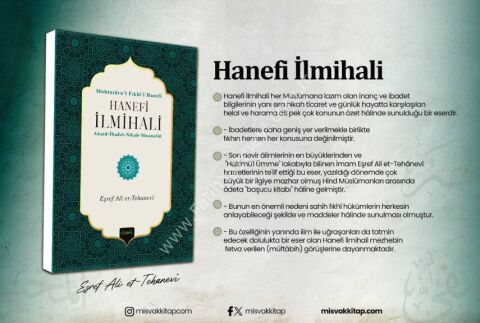 Hanefi İlmihali (Muhtasarul Fıkhul Hanefi Tercümesi) (Karton Kapak)