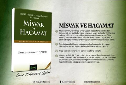 Sağlıklı Yaşam Için Vazgeçilmeyecek Iki Sünnet Misvak Ve Hacamat (CEP BOY)