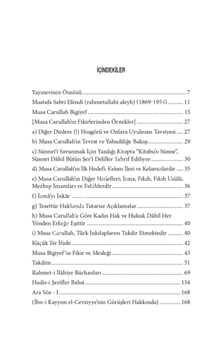 Yeni İslam Müctehidlerinin Kıymeti İlmiyyesi (Musa Carullah Bigiyef’e Reddiye) - Şeyhülislam Mustafa Sabri Efendi