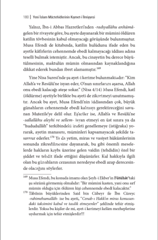 Yeni İslam Müctehidlerinin Kıymeti İlmiyyesi (Musa Carullah Bigiyef’e Reddiye) - Şeyhülislam Mustafa Sabri Efendi