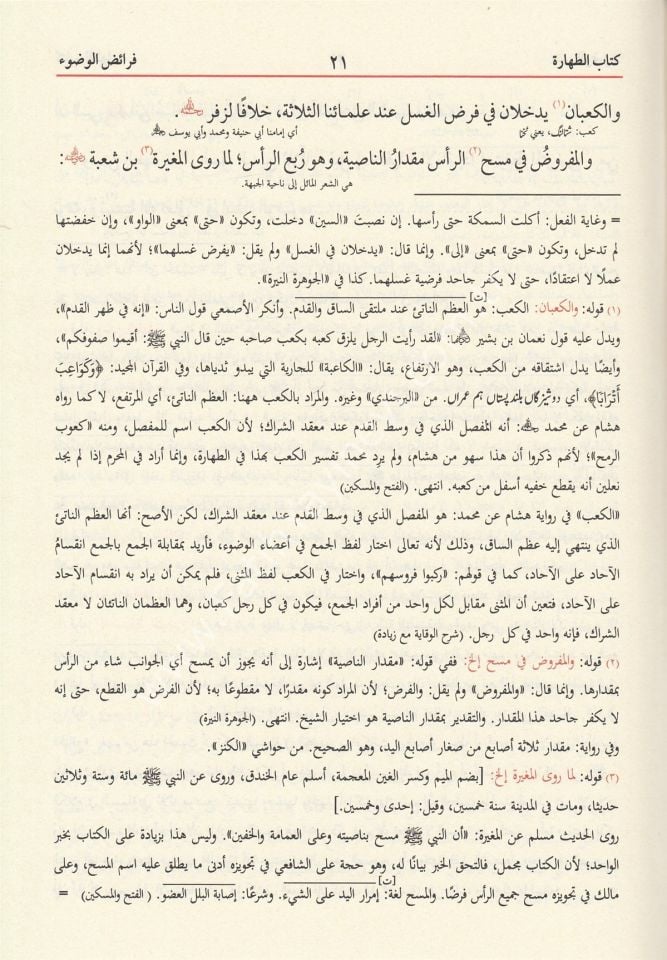 MUHTASARUL KUDURİ mea Haşiyeti Mutasar ed Daruri ( Ebu Lübabe Hoca Tahkikli ) - مختصر القدوري مع المعتصر الضروري